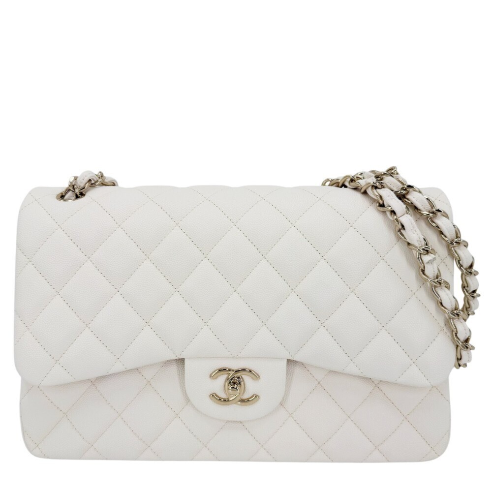 Chanel Matelassé 30 Shoulder Bag for Women, Coco Mark, Turnlock, Double Flap,...